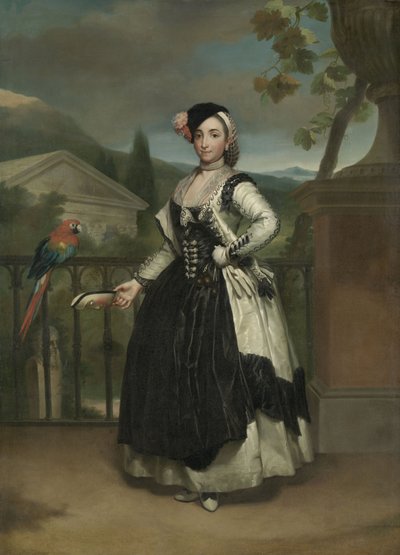 Portret van Isabel Parreno Arce en, Marquesa de Llano, c.1771-2 door Anton Raphael Mengs